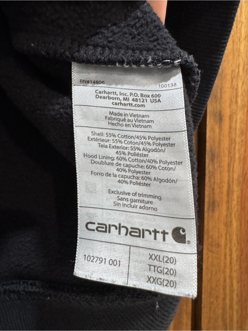 Carhartt Relaxed Fit Midweight Logo Sleeve Graphic Sweatshirt - Picture 4 of 4